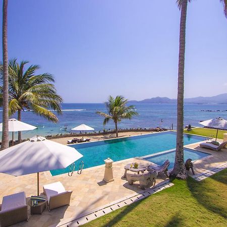 Oceanfront Citakara Sari Villas Candidasa Exterior foto