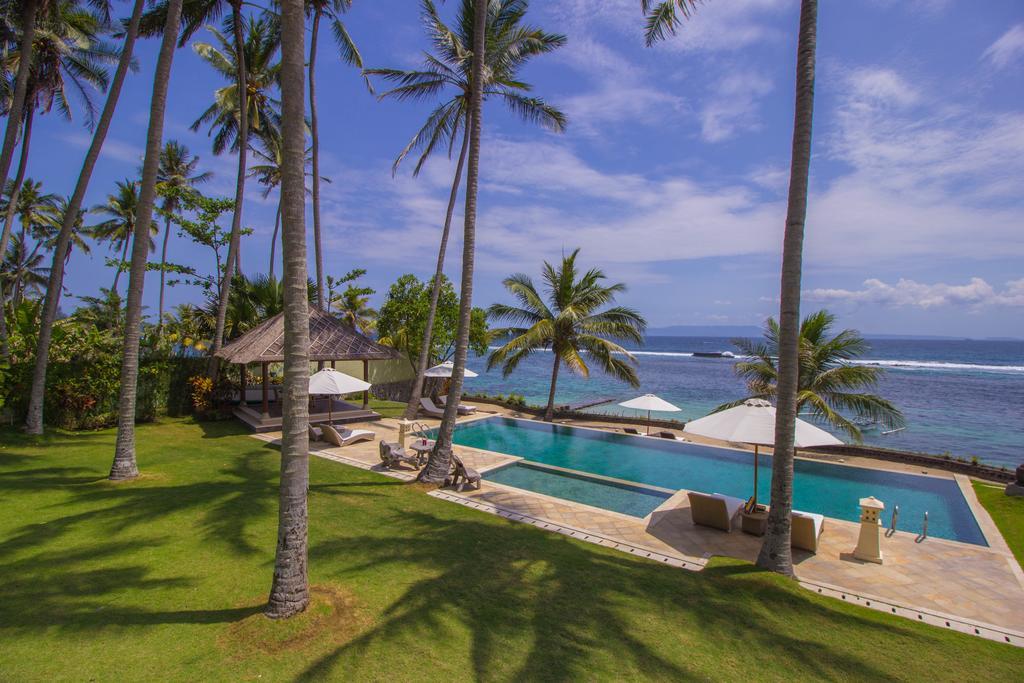 Oceanfront Citakara Sari Villas Candidasa Exterior foto