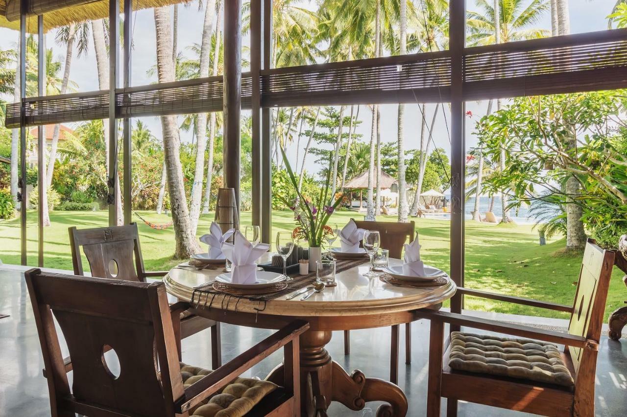 Oceanfront Citakara Sari Villas Candidasa Exterior foto